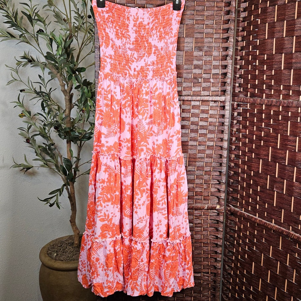 EUC Abel the Label Floral Maxi Dress 🌸